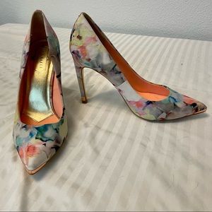 Ted Baker London Multicolor Floral Heels